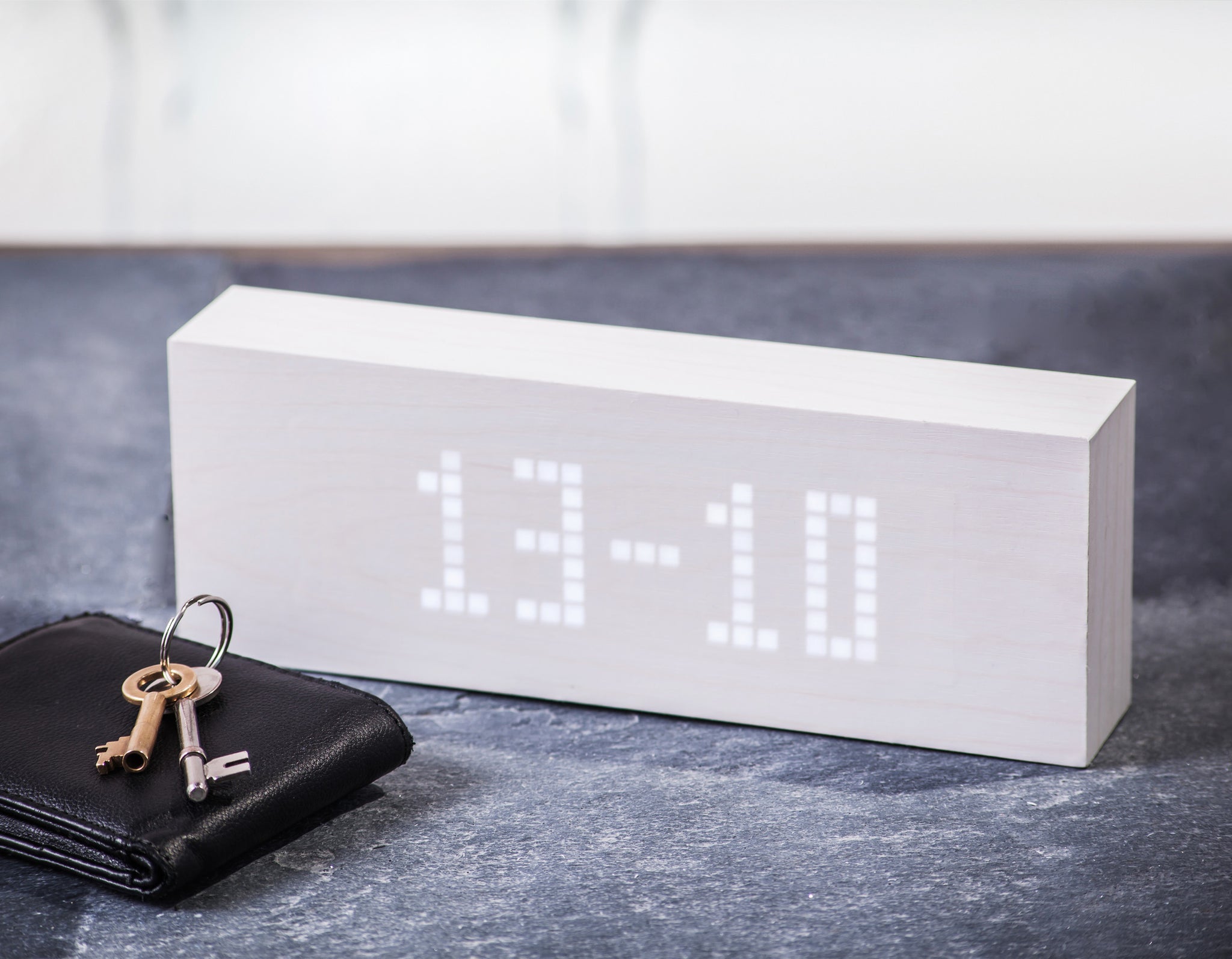Gingko Message Click Clock