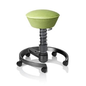 The Aeris Swopper - Active chair - with wheels