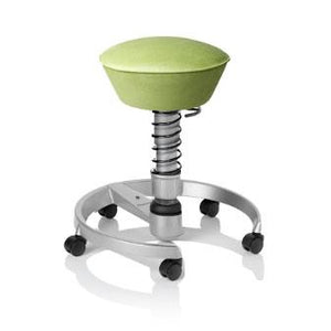 The Aeris Swopper - Active chair - with wheels