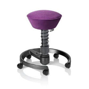 The Aeris Swopper - Active chair - with wheels